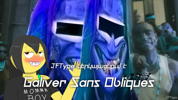 Galiver Sans Obliques Font poster