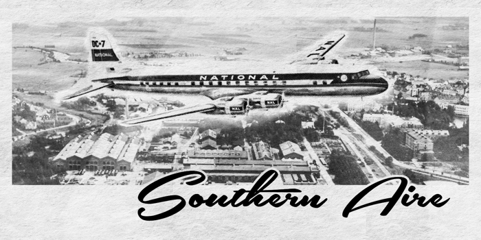 Southern Aire Font poster