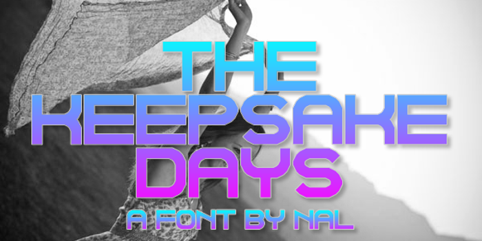 The Keepsake Days Font poster