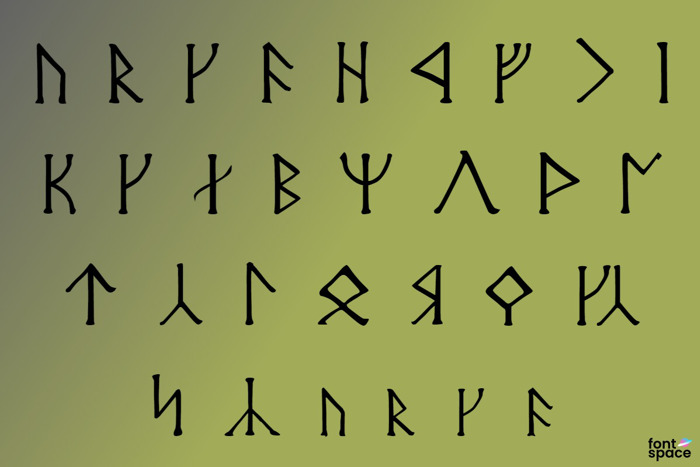 Angerthas Moria Font
