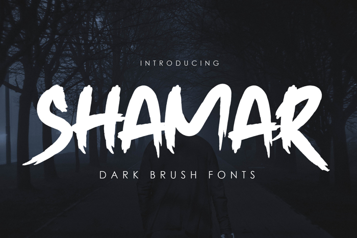 Shamar Font poster