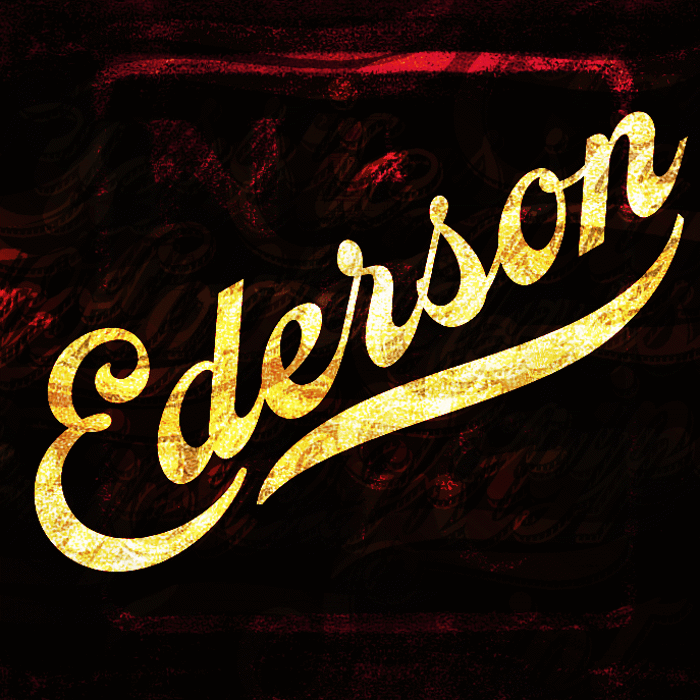 Ederson Font poster