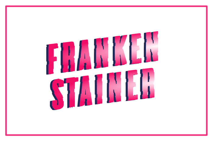 Frankenstainer Font poster