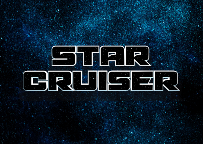 Starcruiser Font poster