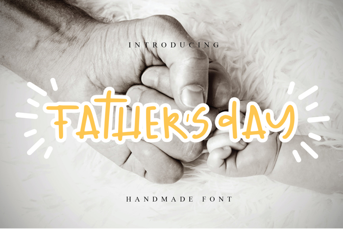 Household Font poster