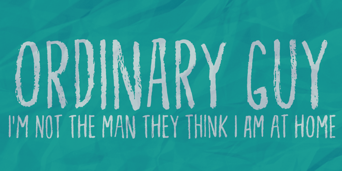 Ordinary Guy DEMO Font poster