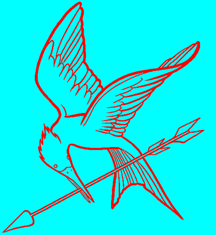 MockingjayXL Font poster