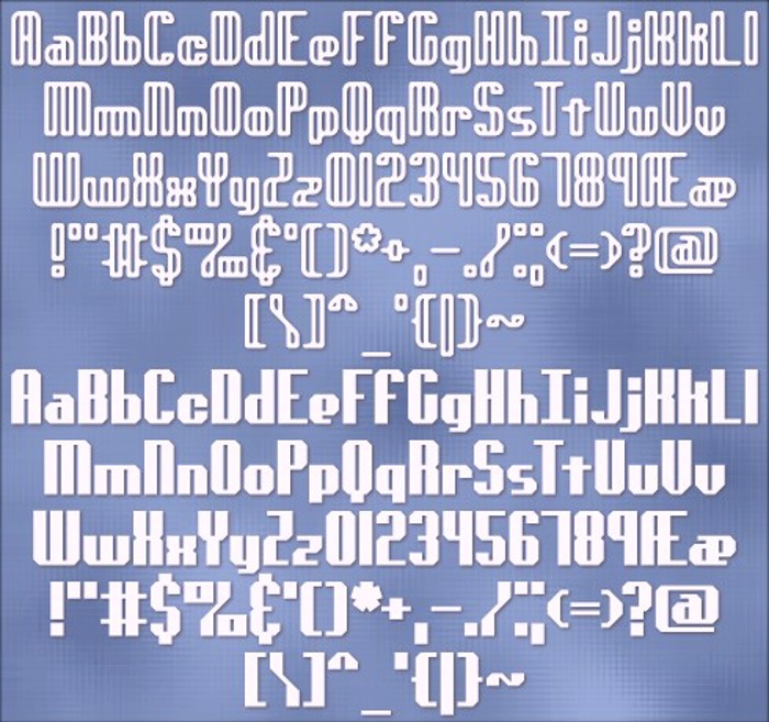 genotype BRK Font poster