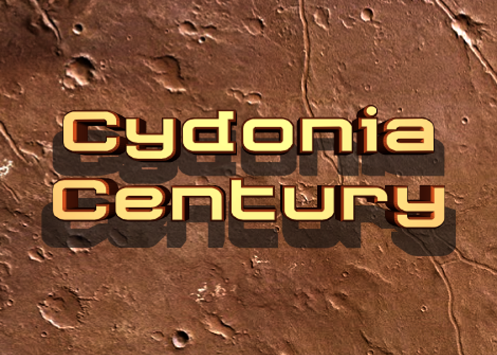 Cydonia Century Font poster