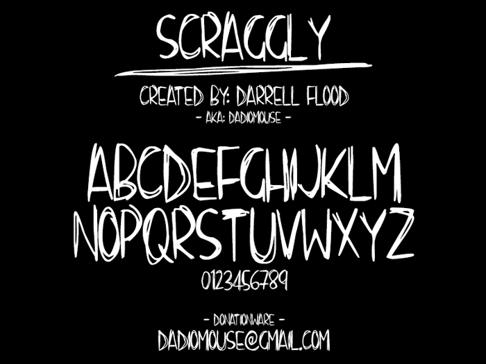 Scraggly poster