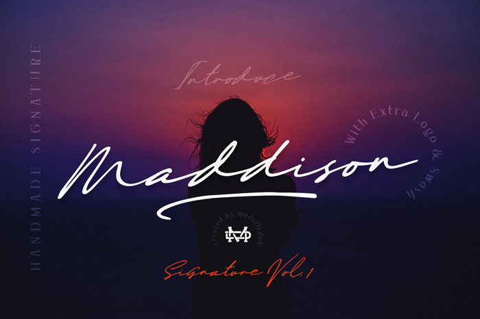 Maddison Font poster