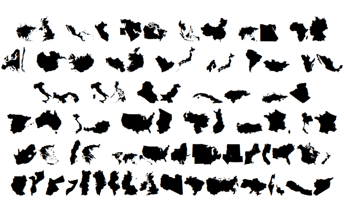 GeoBats Font poster