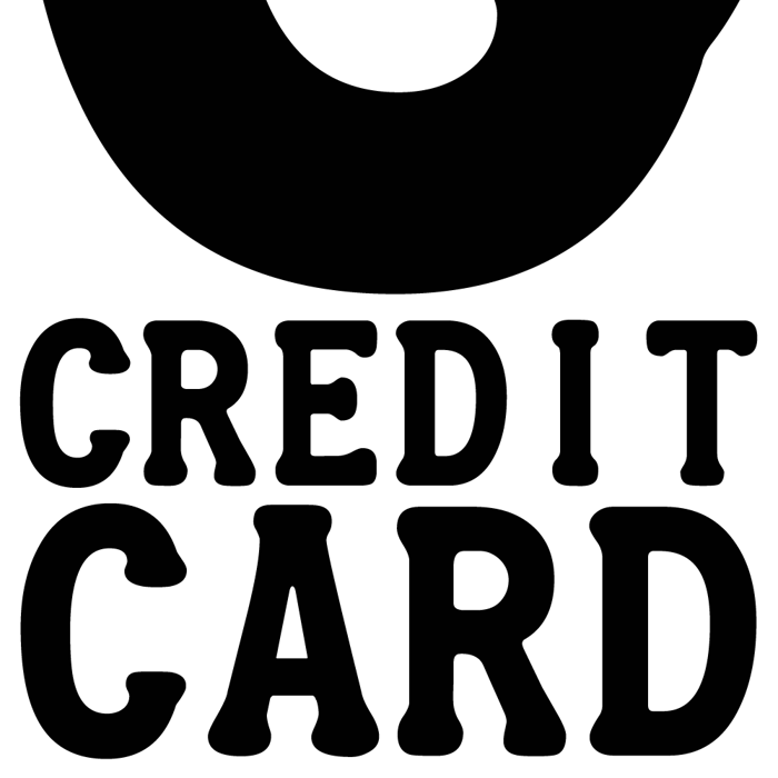 Credit Card Font poster