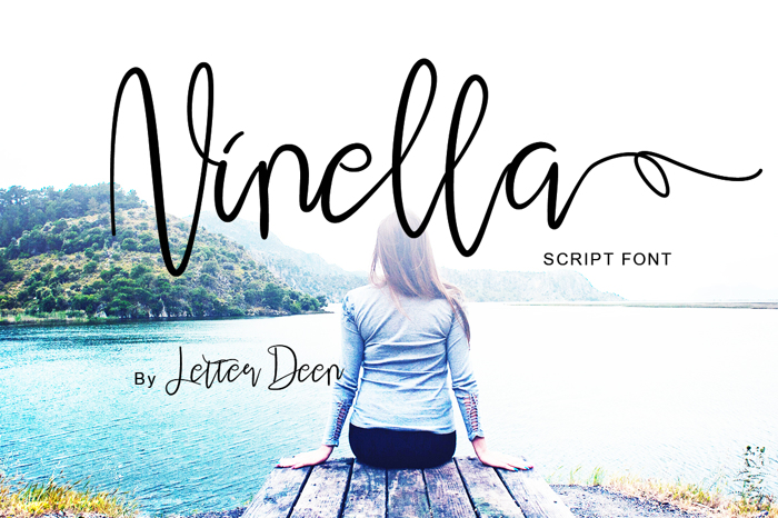 Ninella Font poster