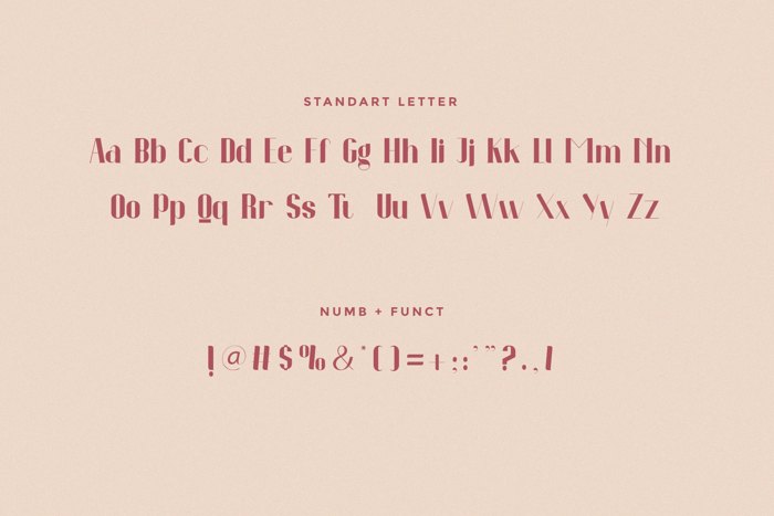 Novintha Font poster