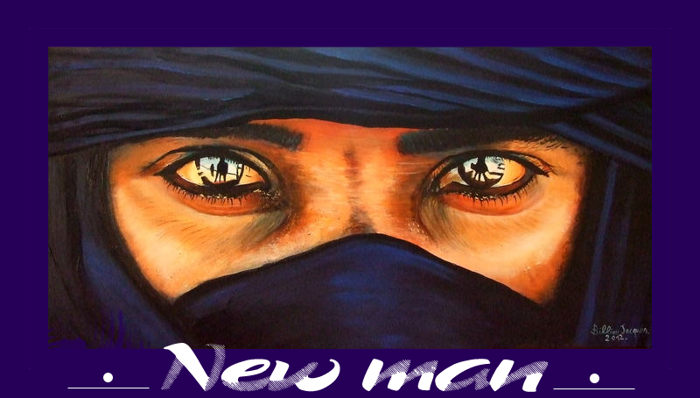 New man Font poster