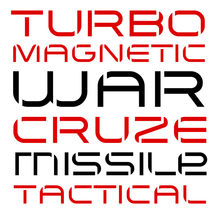 Arkitech Stencil Font poster