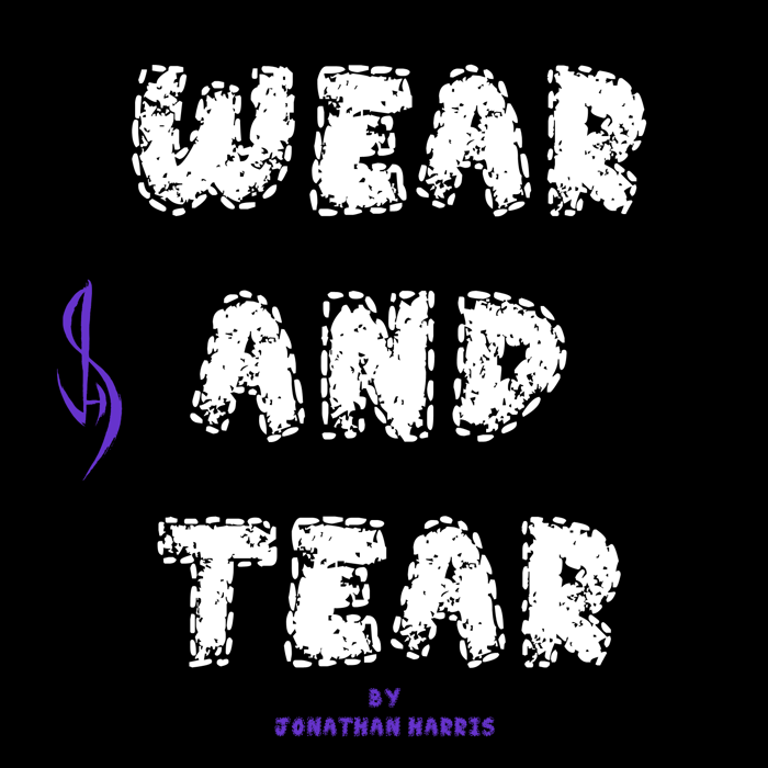 Wear and Tear Font poster