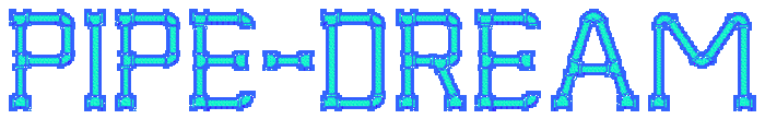 Pipe Dream Font poster