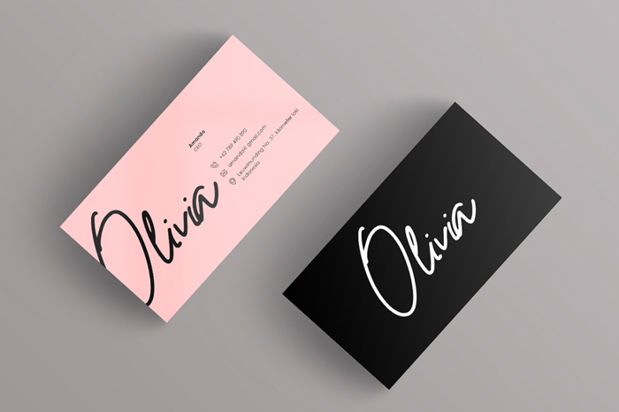 Butterfly Font poster