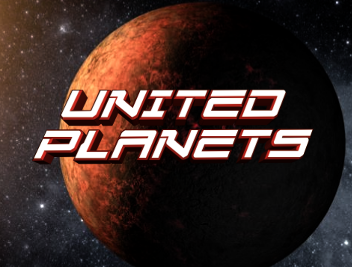United Planets Font poster