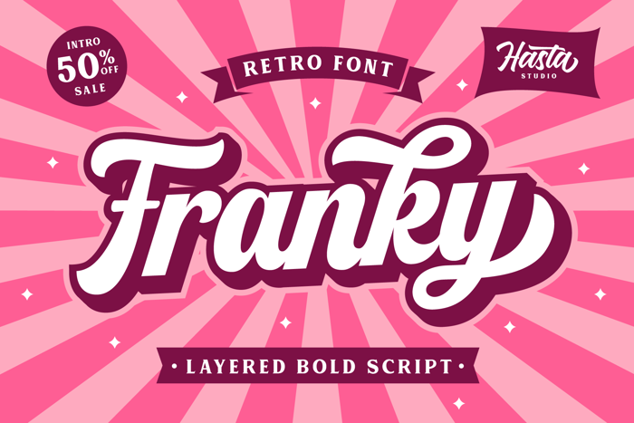 Franky Font poster