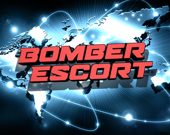Bomber Escort Font poster