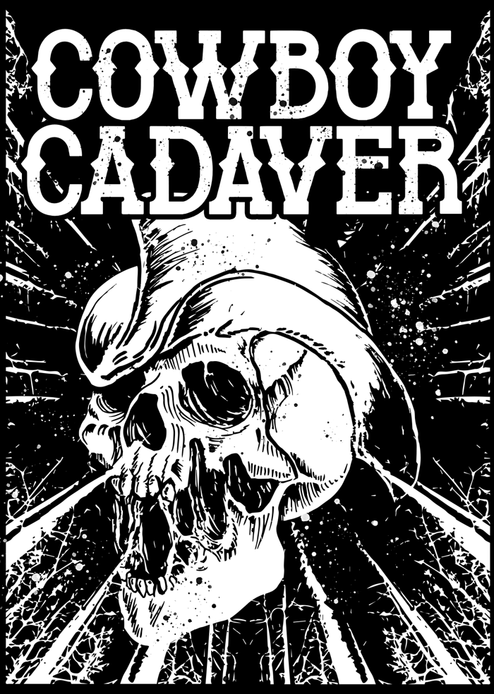 Cowboy Cadaver Font poster
