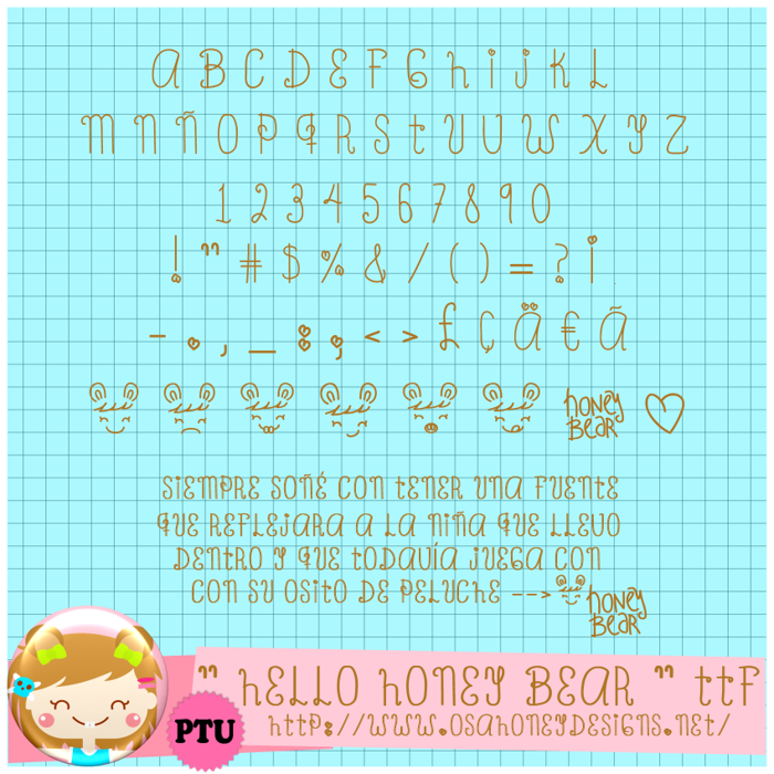 Oh_Honey_Bear Font