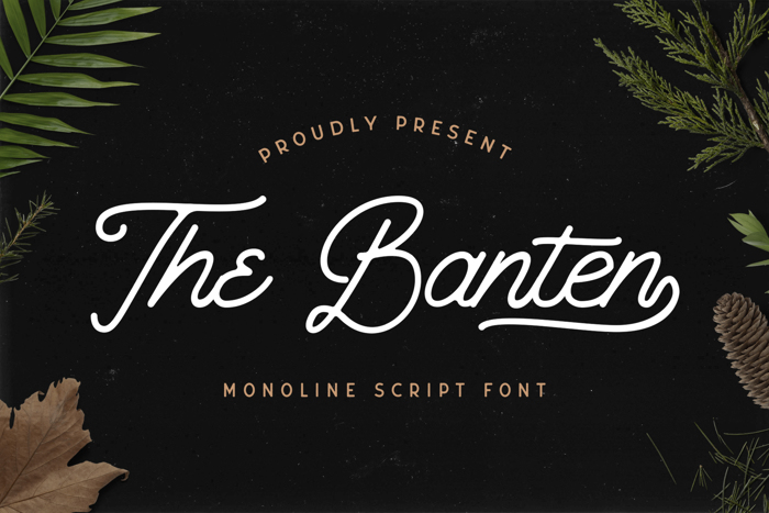 The Banten Font poster