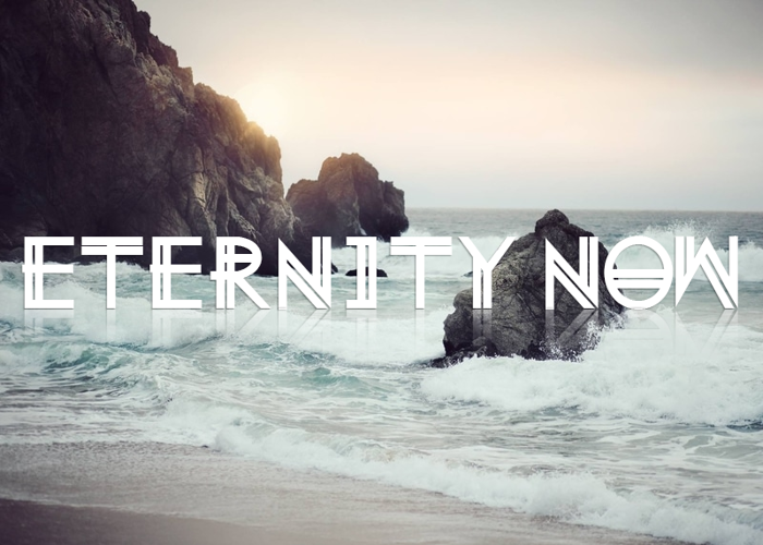 Eternity Now Font poster