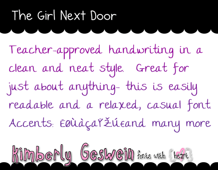 the girl next door poster