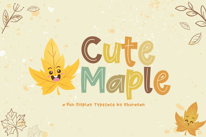 Cute Maple poster