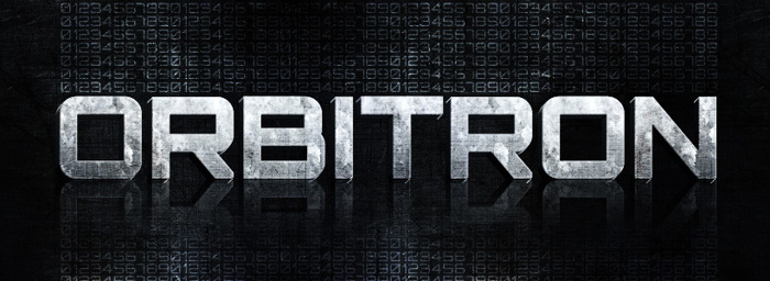 Orbitron Font poster