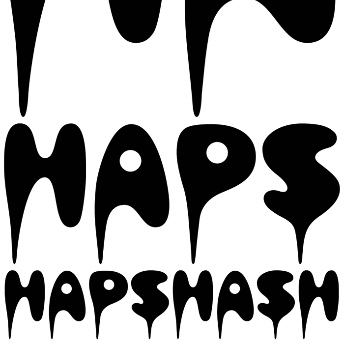 Hapshash Font poster