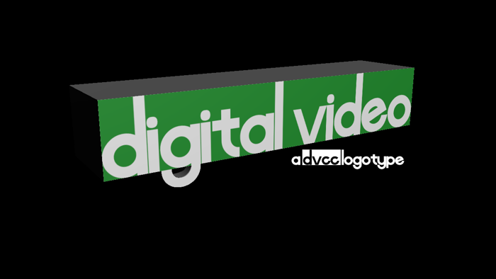 Digital Video Font poster