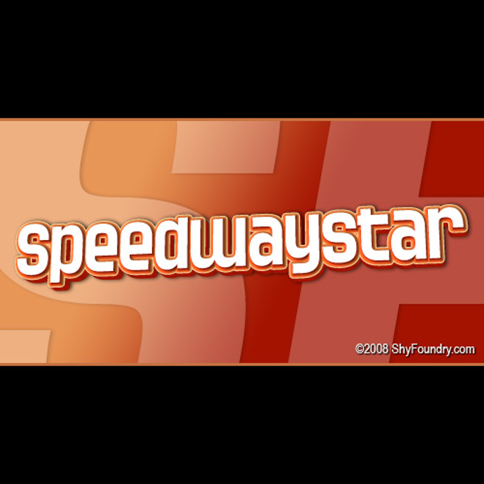 SF Speedwaystar Font poster