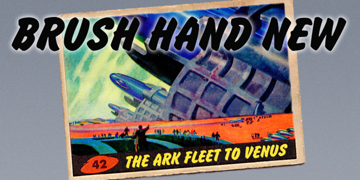 Brush Hand New Font poster
