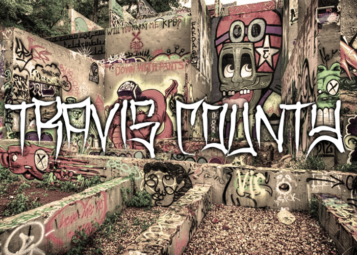Travis County Font