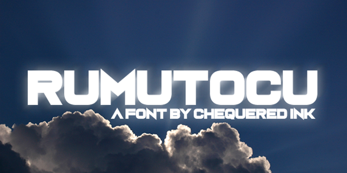 Rumutocu Font poster