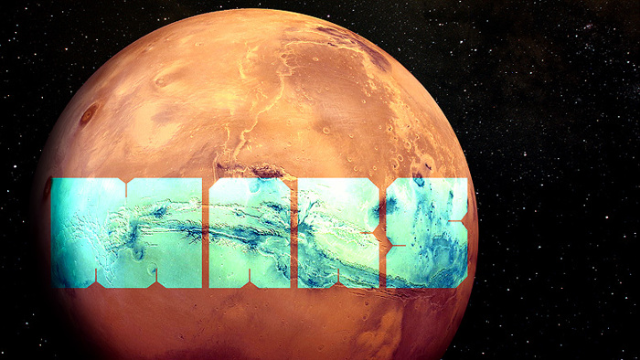 MARS Font poster