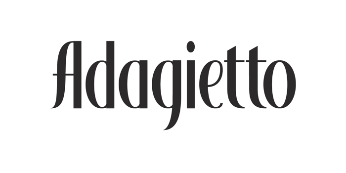 Adagietto DEMO Font poster