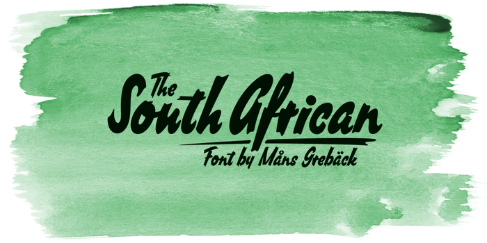 South African Font
