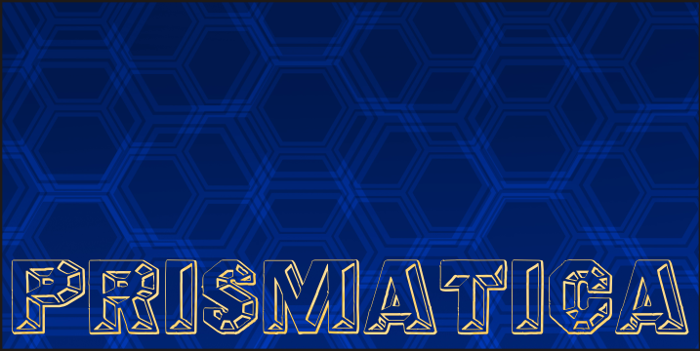 Prismatica Font poster