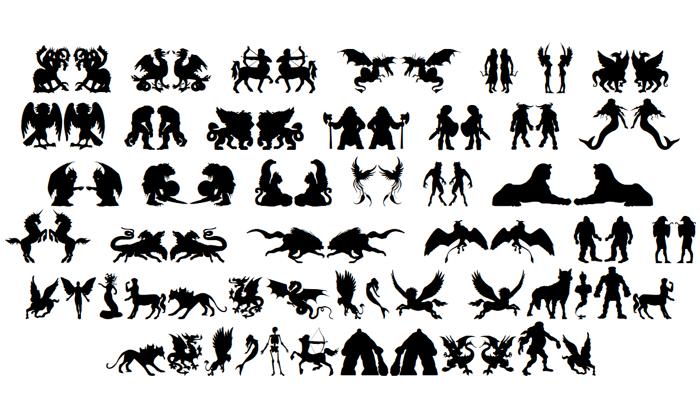 Imaginary Forces Font poster