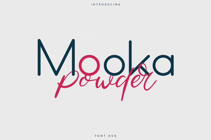 Mooka Font poster