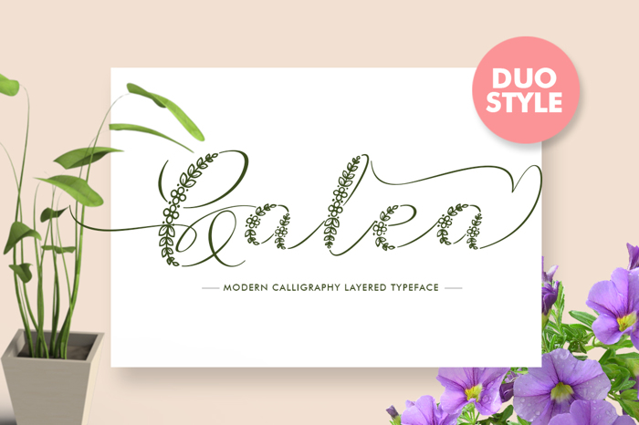 Galea Font poster