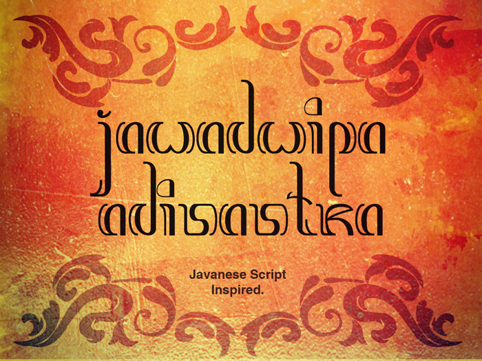 Jawadwipa Adisastra Font poster