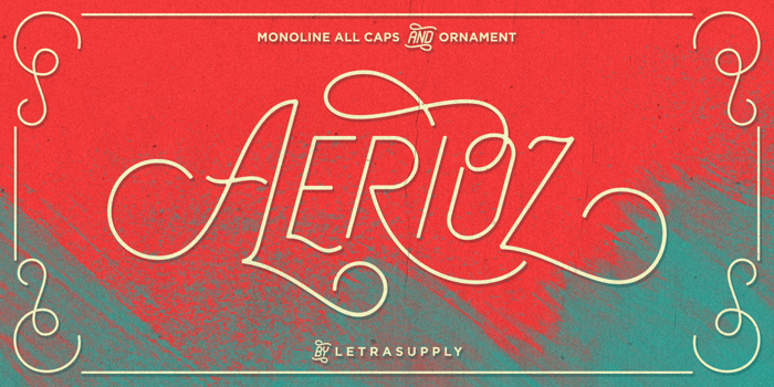 Aerioz Demo Font poster