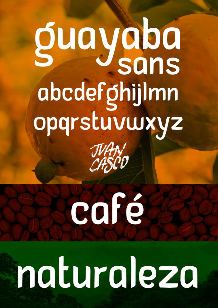 Guayaba Sans Font poster